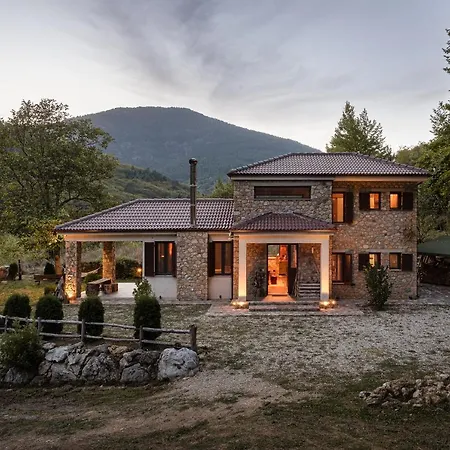 Hidden Stone Chalet Zarouhla Exterior photo